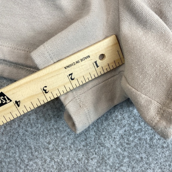 Aeropostale athletic shorts tan M drawstring comfy elastic baggy sweatshirt - Picture 5 of 10